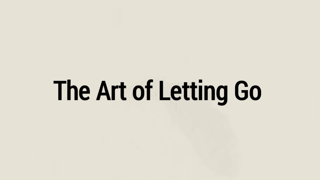 Once You Stop Caring, Success Follows – The Art of Letting Go